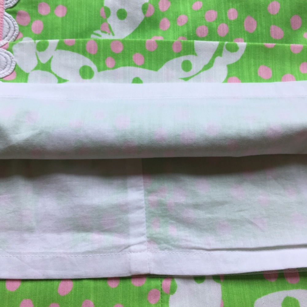 Lilly Pulitzer Not So Crabby Mini Skirt, Size 12 - Picture 6 of 8